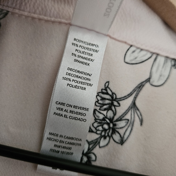 FN by Flora Nikrooz Women's Soft Satin Trim Notch Collar Pajama Set - Picture 15 of 15